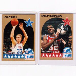 Larry Bird Magic Johnson